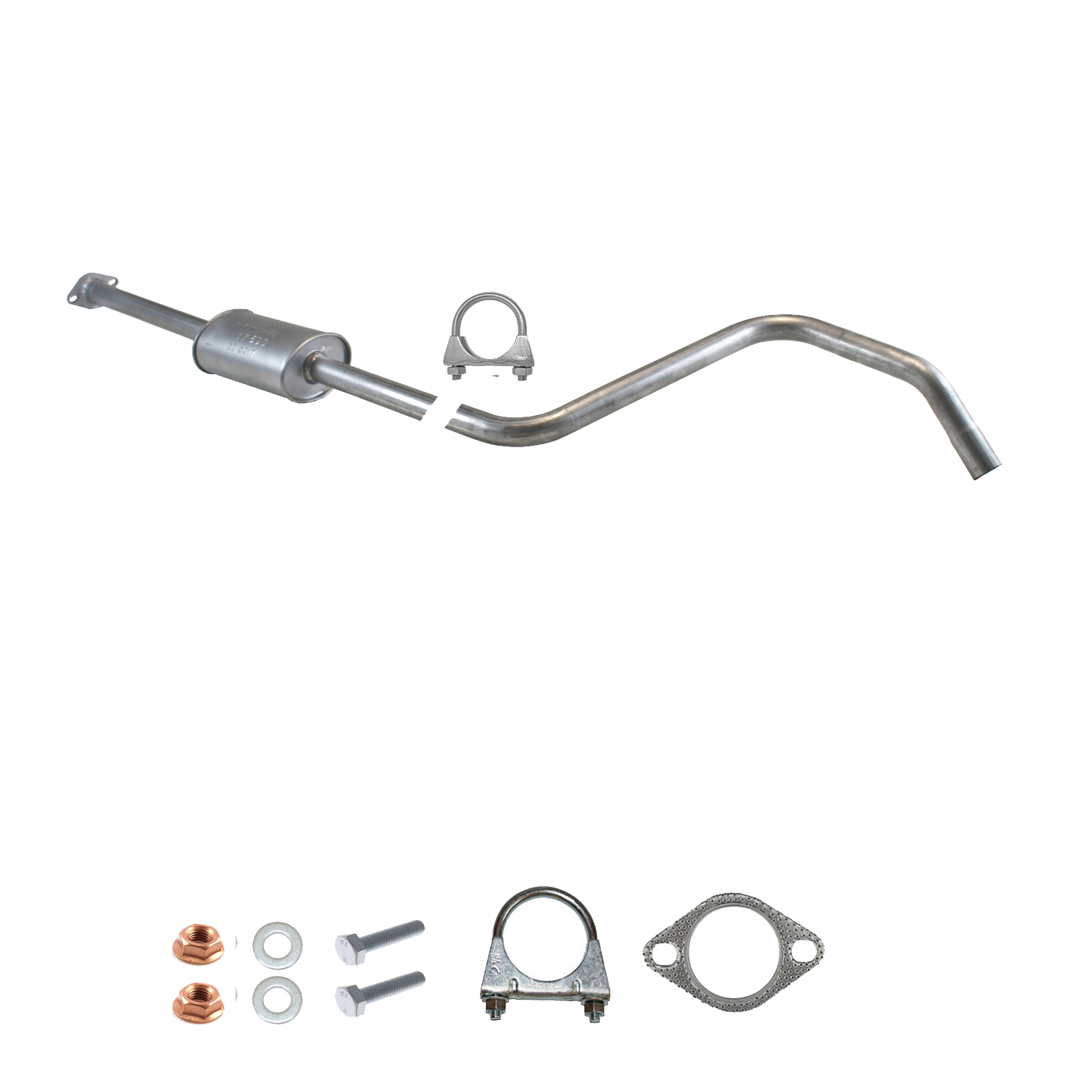 Tłumik środkowy do OPEL ASTRA J 1.4 101 KM KOMBI - obrazek 2