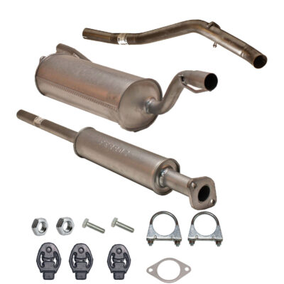 Zestaw tłumików do Ford Focus MK2 1.4/1.6 Ti Sedan 2004-