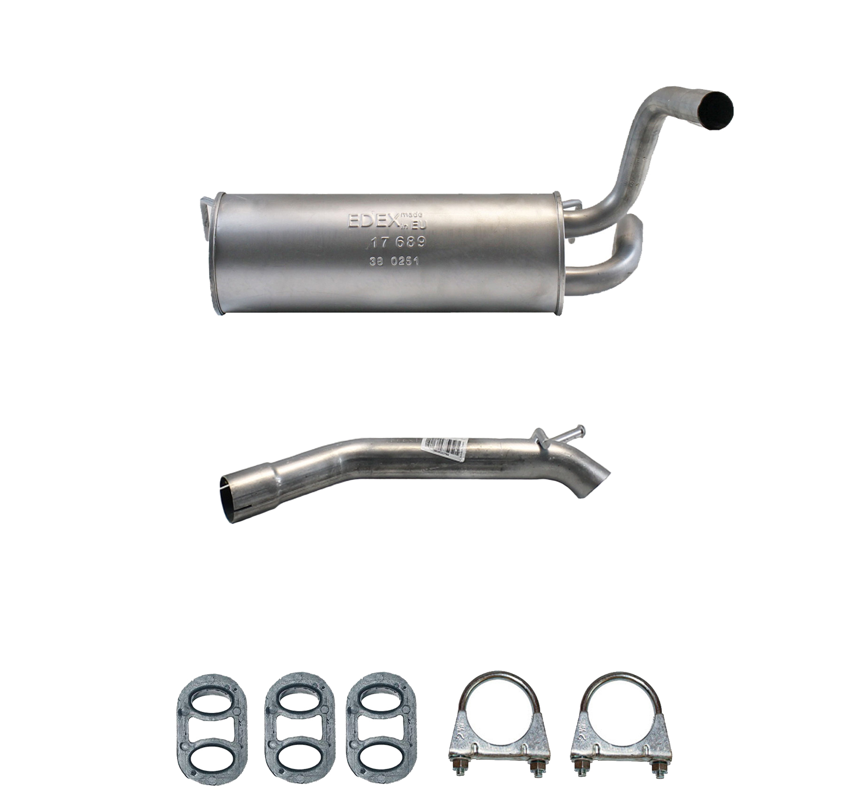 Zestaw tłumików do Opel Astra J 1.4 GTC 2010- - obrazek 2