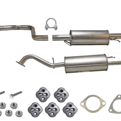 Zestaw tłumików do CHEVROLET Rezzo Tacuma 1.6 1.8 2.0 2000-