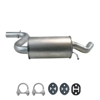 Tłumik środkowy do Skoda Yeti 1.4 TSi 122KM 06/2010-