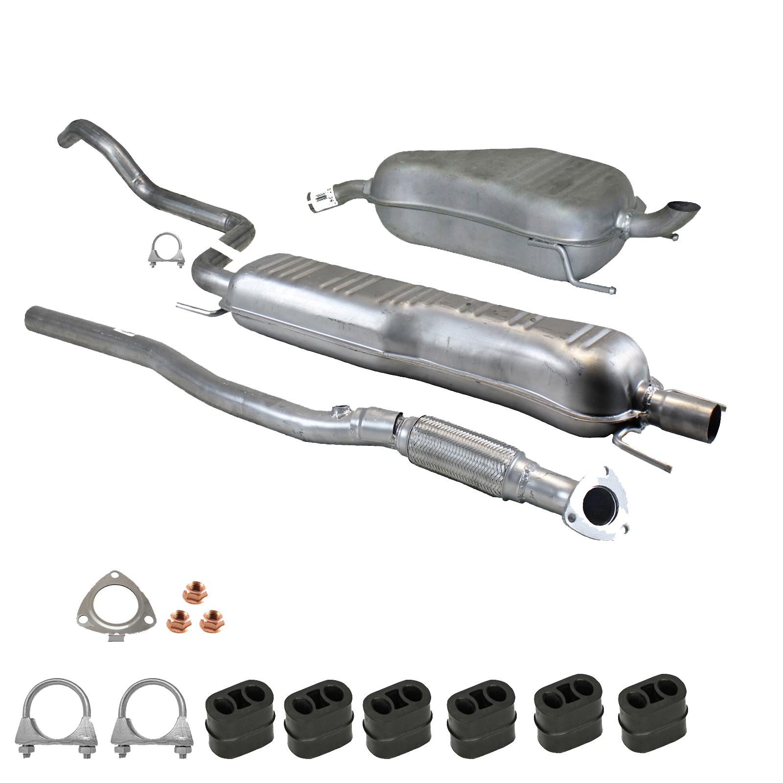 Zestaw tłumików do Opel Zafira B, 1.6i, 1.8i, 2.2i od 2005 - obrazek 3