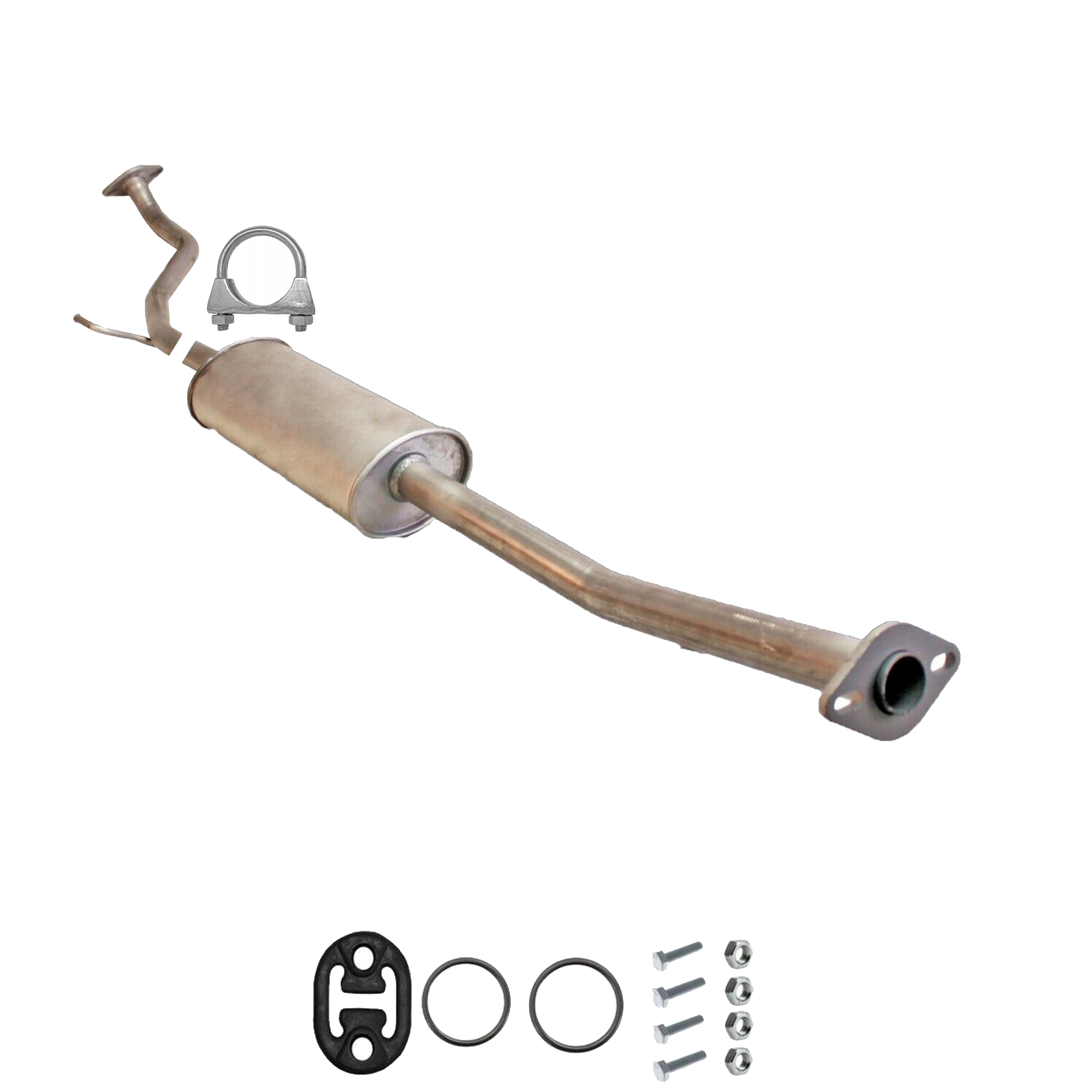 Tłumik środkowy do Nissan Micra III (K12) 1.0 1.2 1.4 - obrazek 3