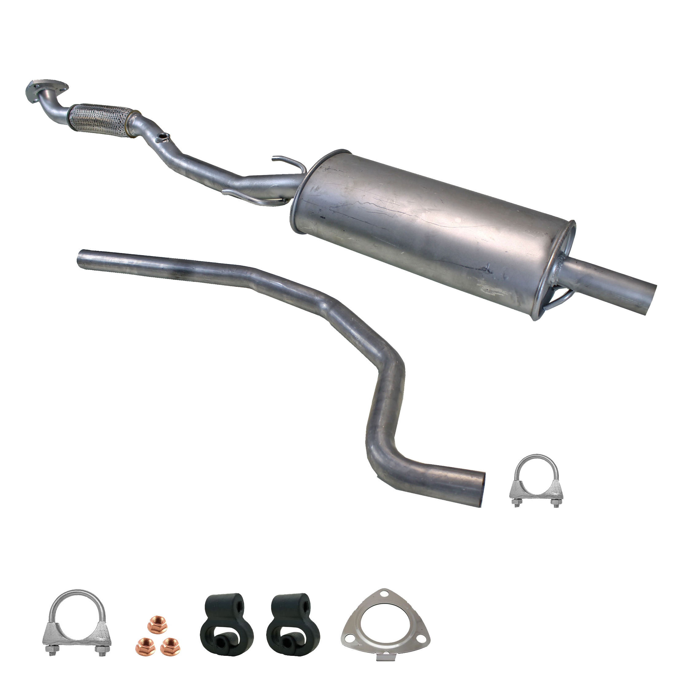 Tłumik środkowy do Opel Corsa D 1.4i 16V 66KW od 2006 - obrazek 3
