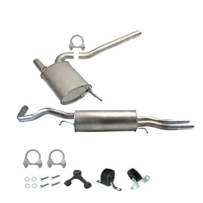 Zestaw tłumików do Audi A4 (B5) 1.8T Turbo sedan/Avant 95/01-