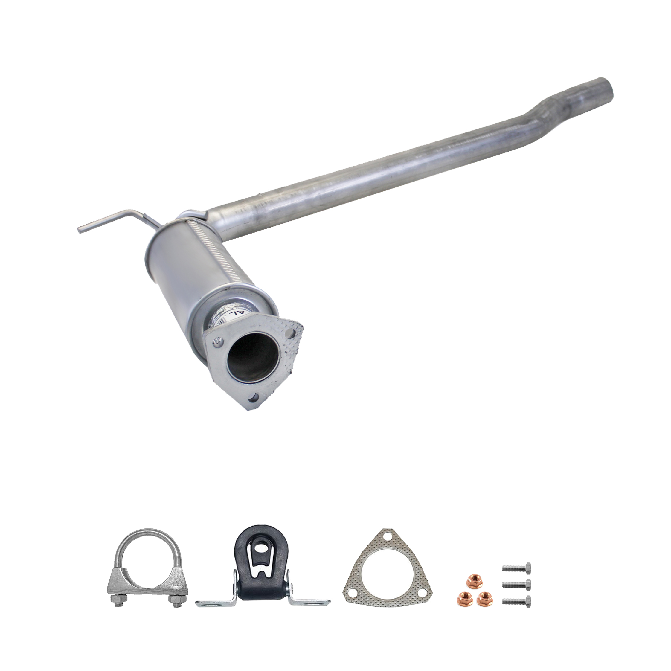 Tłumik przedni do VW TRANSPORTER T4 2.4D 1996-98 - obrazek 3