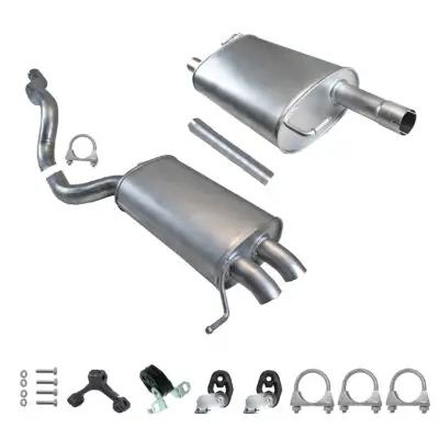 Układ wydechowy VW Multivan V 2.5 TDI LWB 4x4 04-