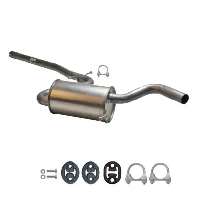 Tłumik środkowy do Skoda Octavia II także KOMBI 1.6