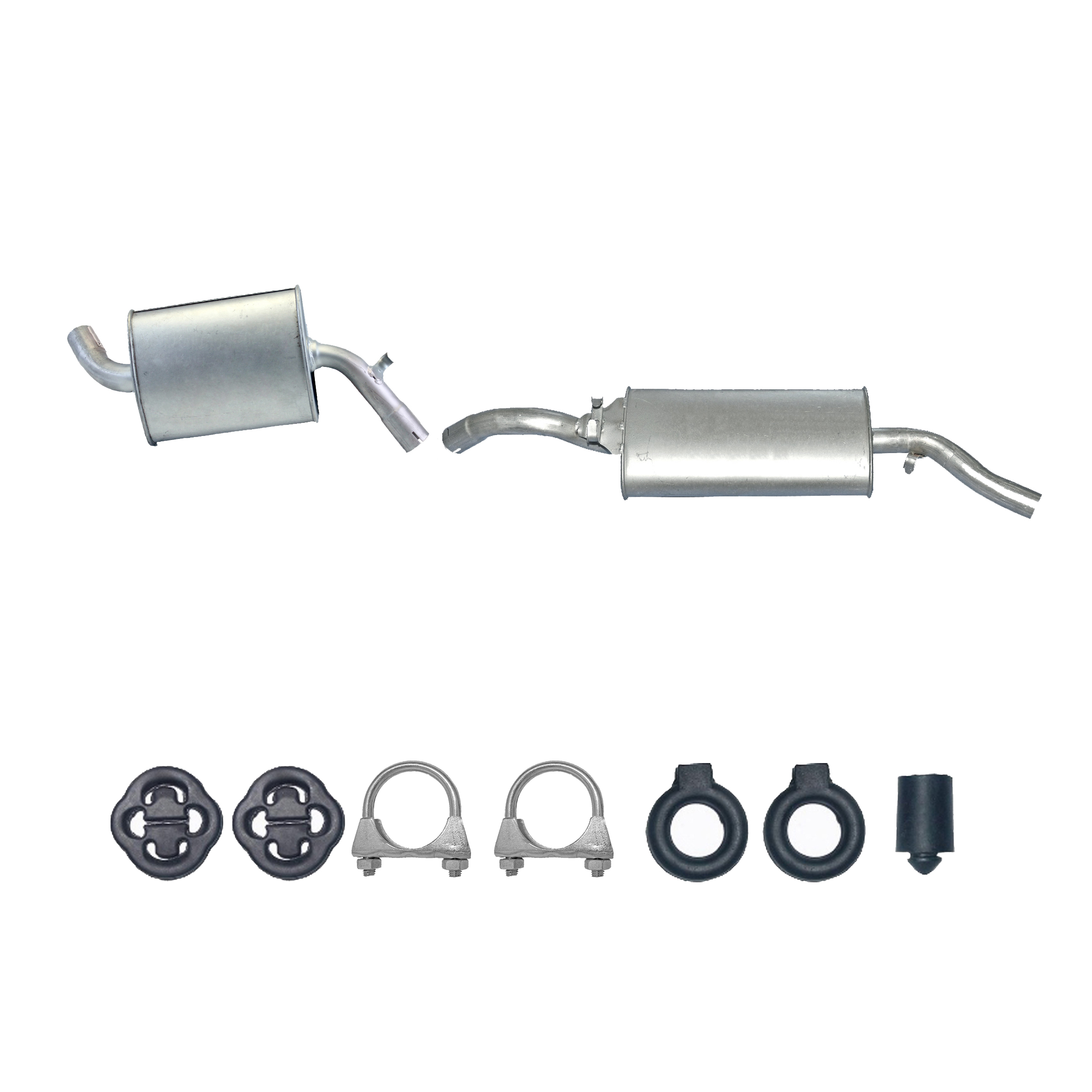 Zestaw tłumików do VW Golf 2 II (19E, 1G1) 1.8, 1.8i 1989- - obrazek 3