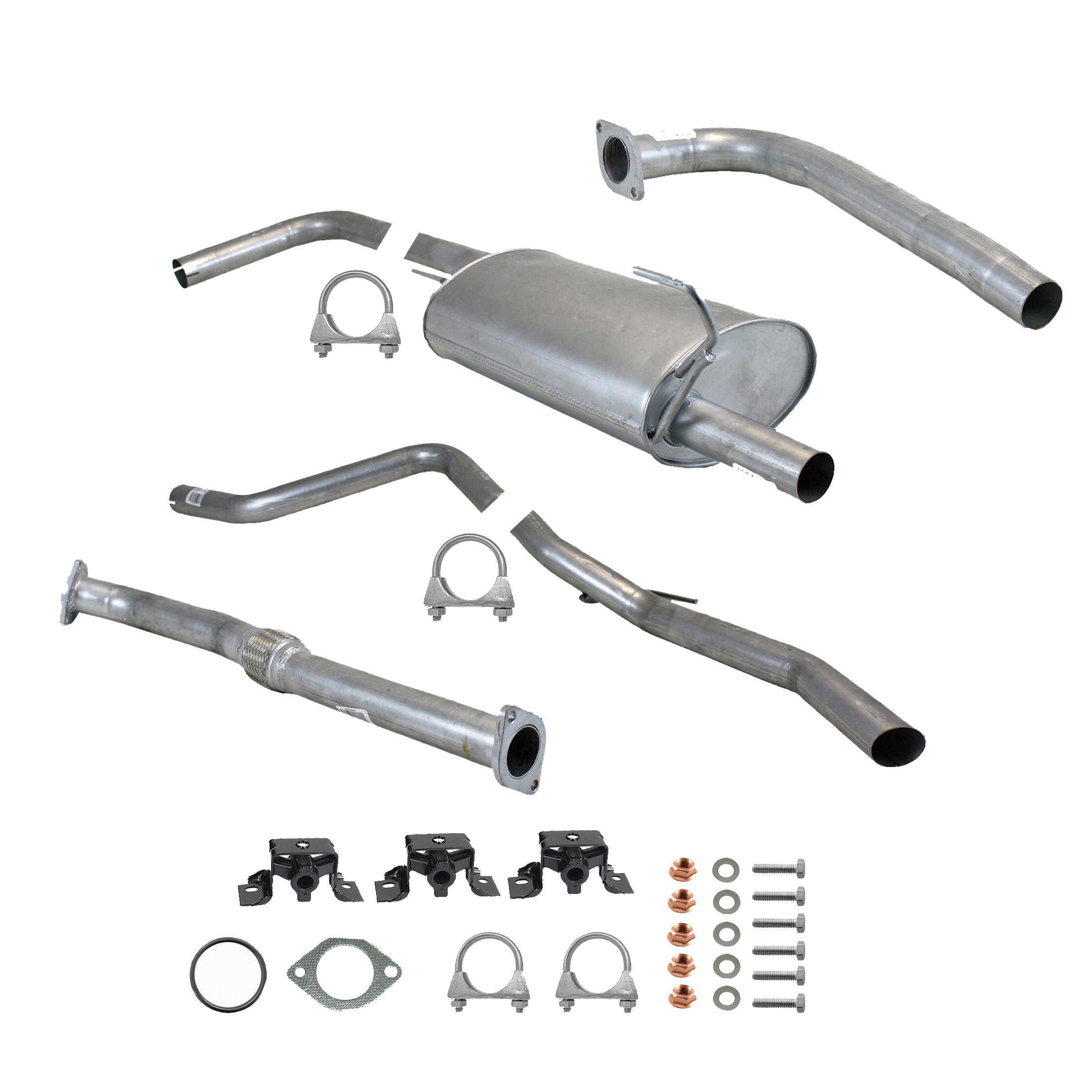 Zestaw tłumików do Nissan Navara 2.5D 2005-