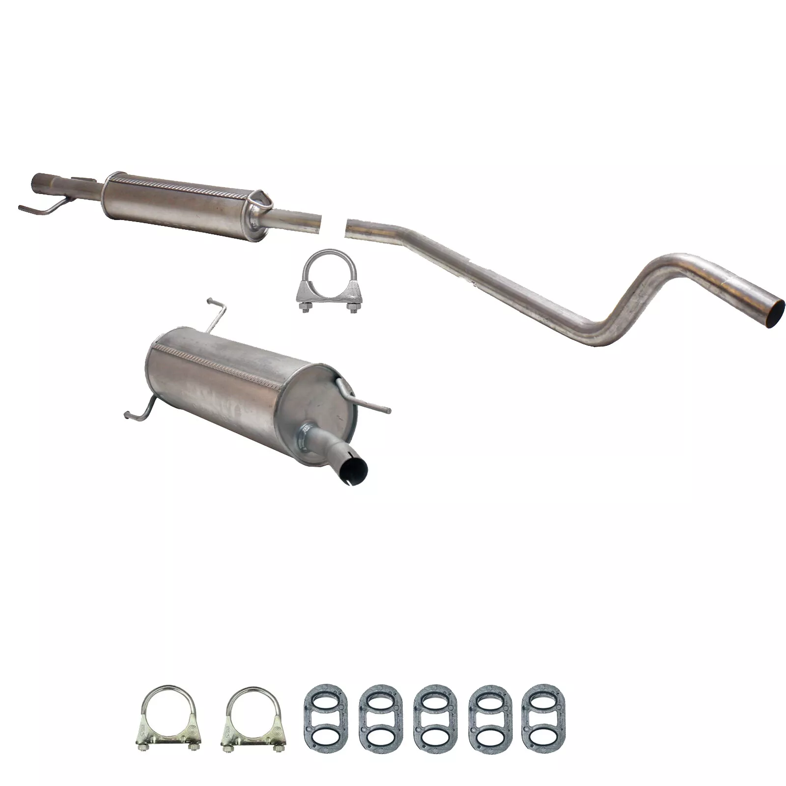 Tłumik środkowy + końcowy Opel Astra G CC 1.2 1998 - obrazek 2