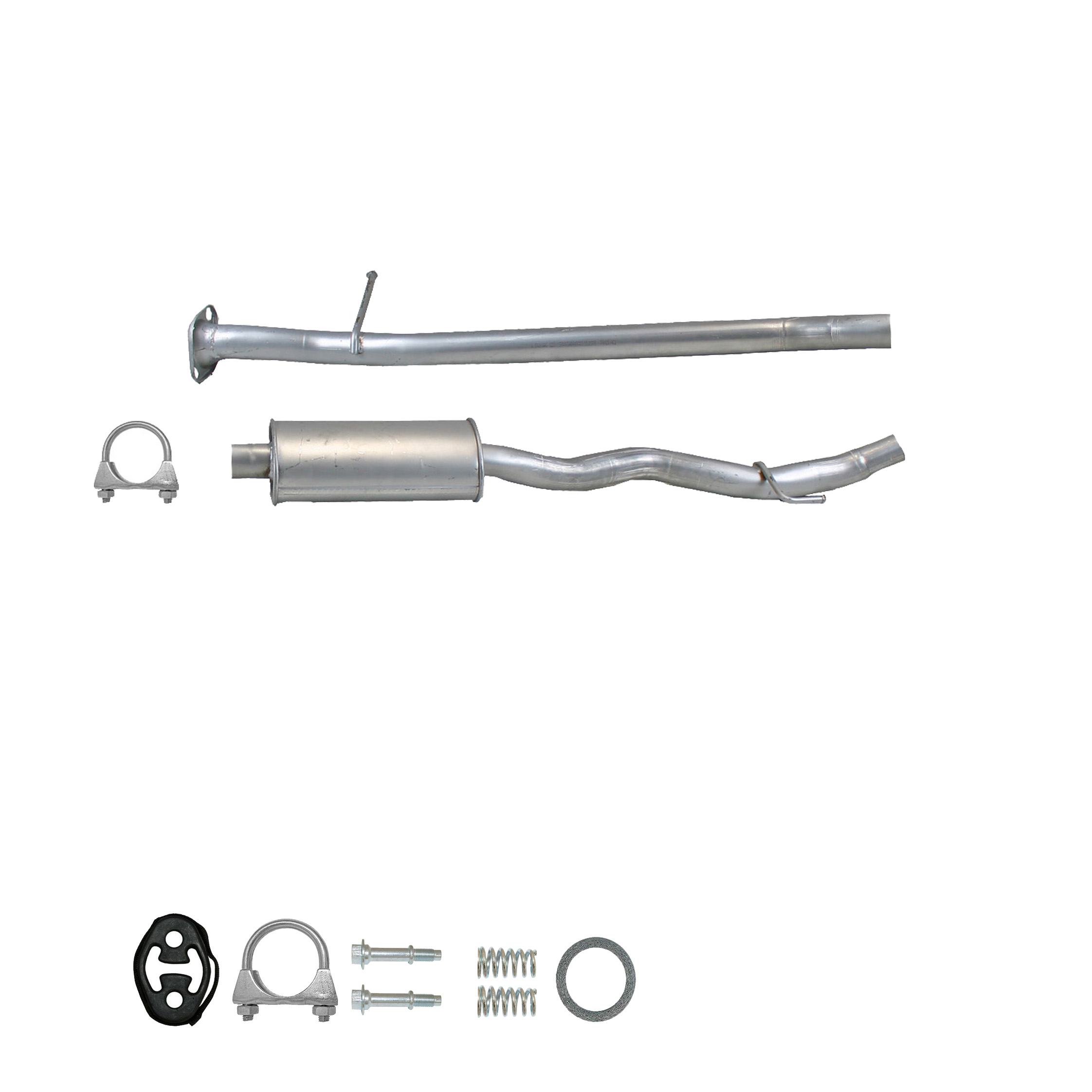 Tłumik środkowy do Nissan Qashqai 10/06 - 04/14 1.6i - obrazek 3
