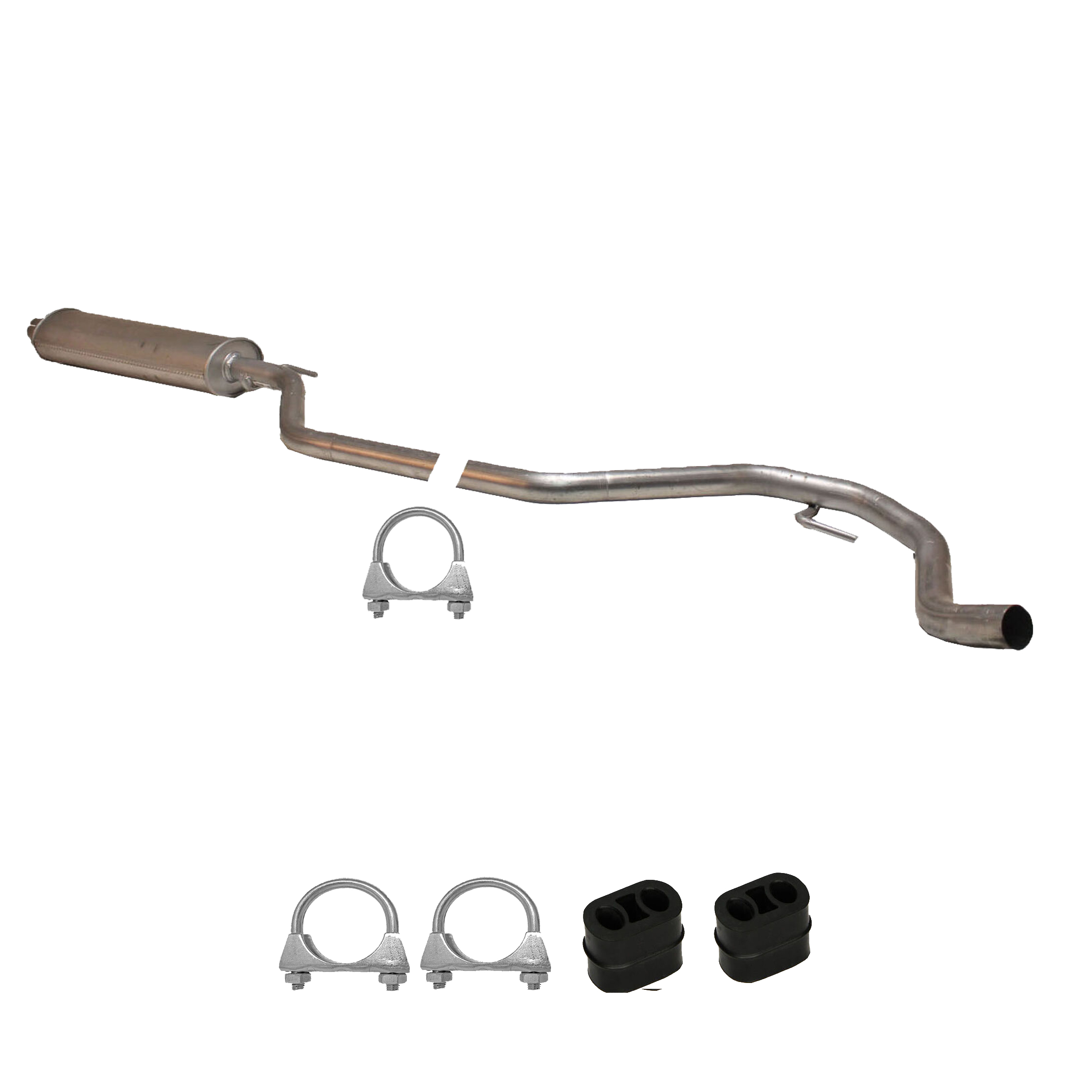 Tłumik środkowy do OPEL VECTRA C 1.6, 1.8 od 2002- - obrazek 2