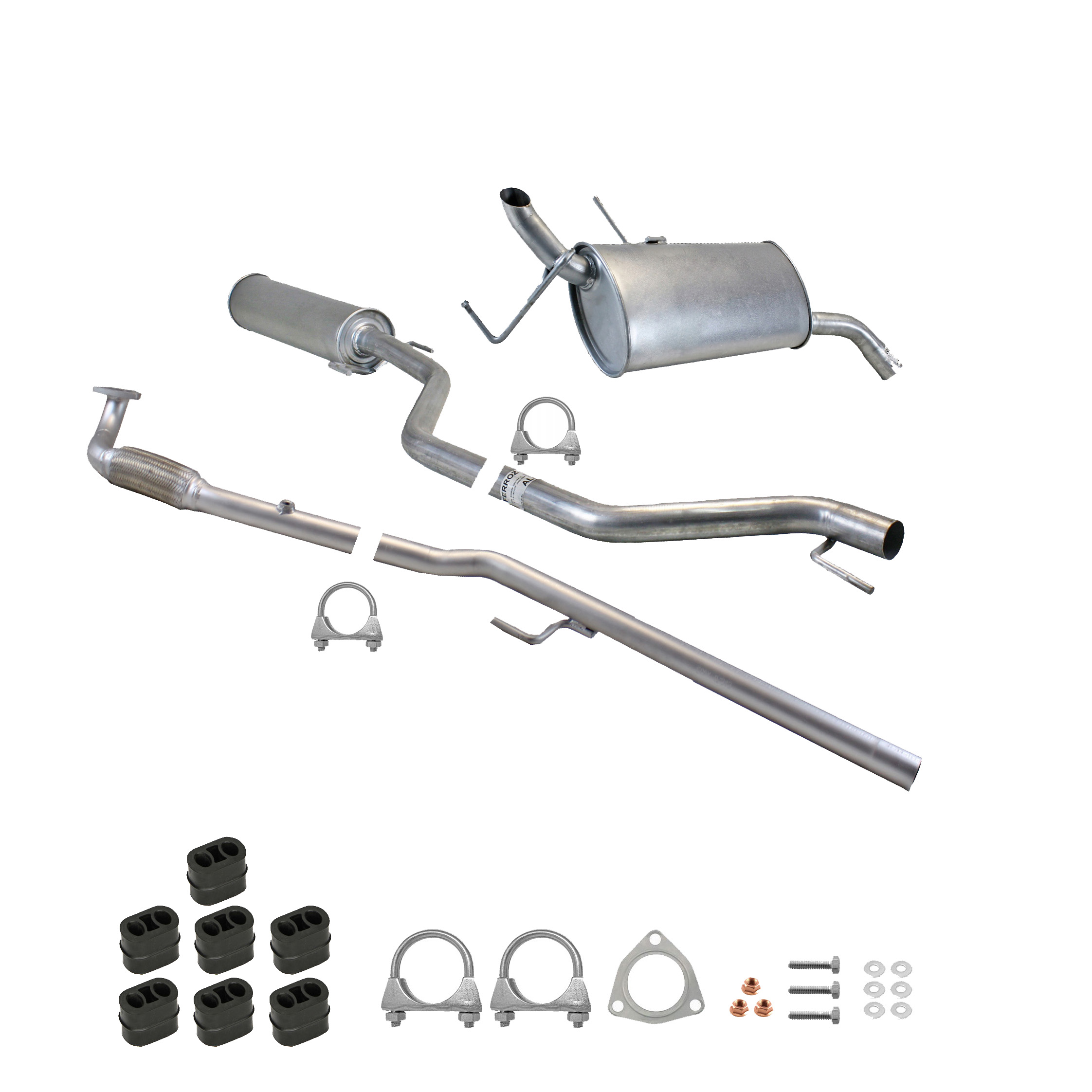 Zestaw tłumików do Opel Vectra C Kombi 1.8 Z18XE - obrazek 2