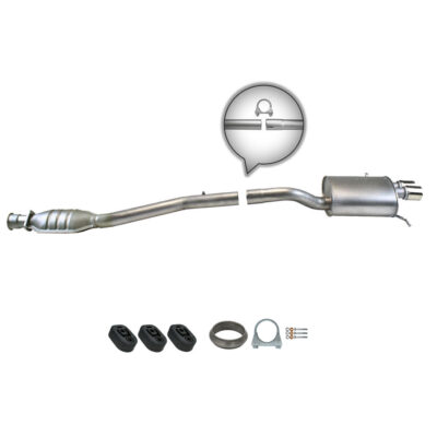 Tłumik końcowy do Mercedes CL203 05/2002 - 05/2008