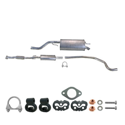 Tłumik środkowy , końcowy FIAT GRANDE PUNTO 1.4 2005-