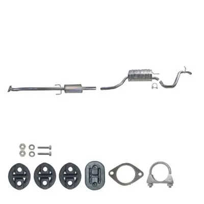 Tłumik środkowy , końcowy KIA CEE`D 1.4/1.6, 5 D 2006-