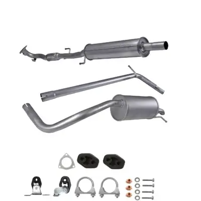 Zestaw tłumików do Skoda Fabia, VW Polo 9N3,Ibiza 1.2