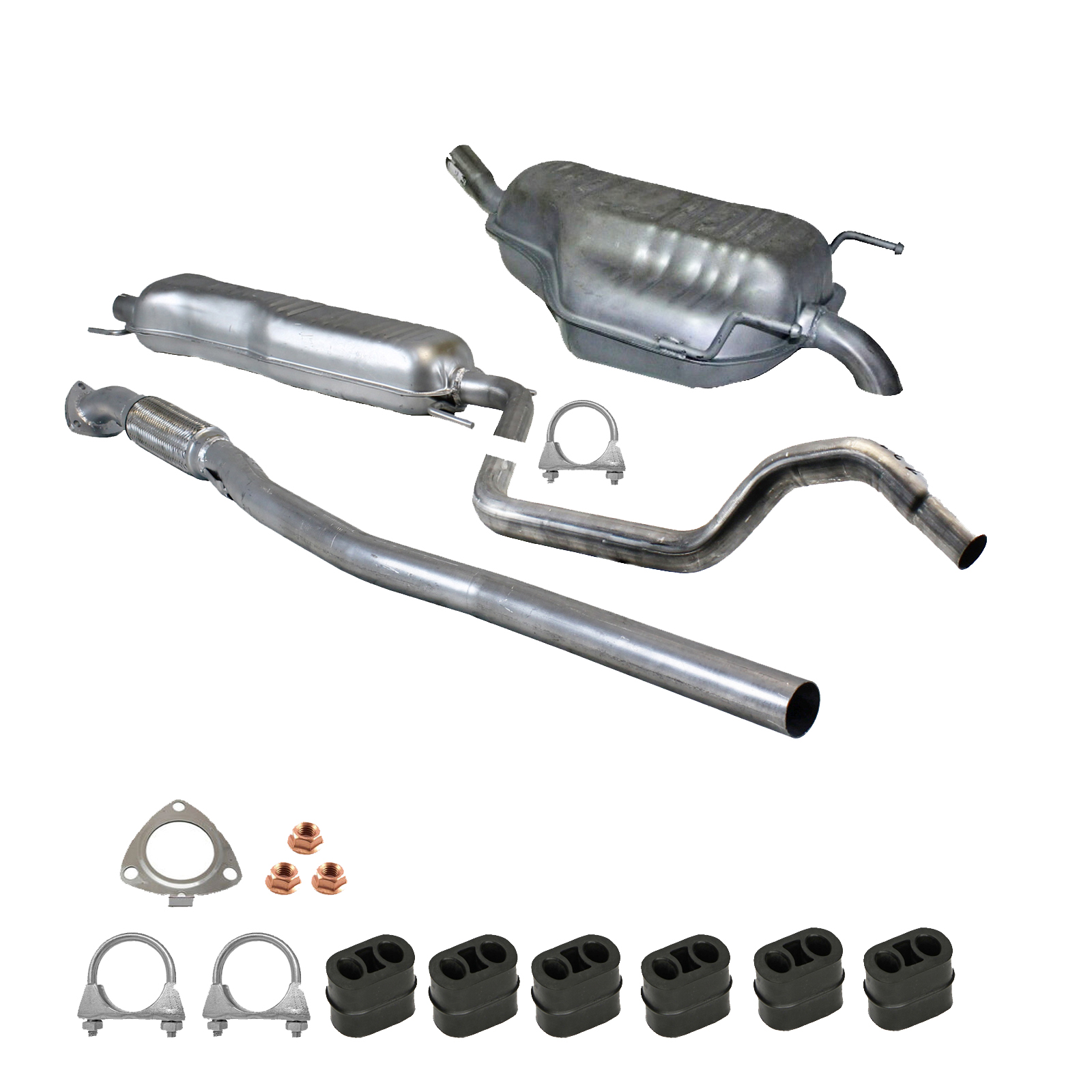 Zestaw tłumików do Opel Zafira B, 1.6i, 1.8i, 2.2i od 2005 - obrazek 2