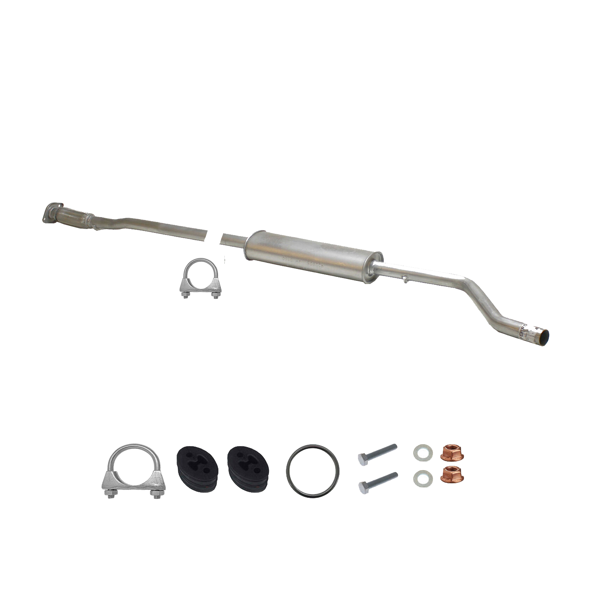 Tłumik środkowy do Fiat Punto II 188_ 1.2 16V 80 1999 - obrazek 3