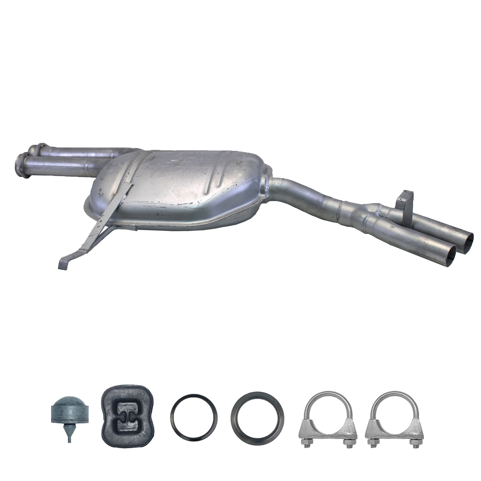 Tłumik środkowy do Mercedes W126, 300SEL S KLASA 85- - obrazek 3
