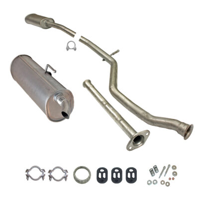 Zestaw tłumików do Tłumiki Peugeot 206 1.6 16V (2A/C)