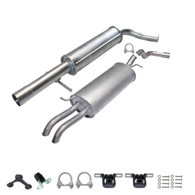 Zestaw tłumików do Toledo II Octavia Golf IV 1.6 FSI