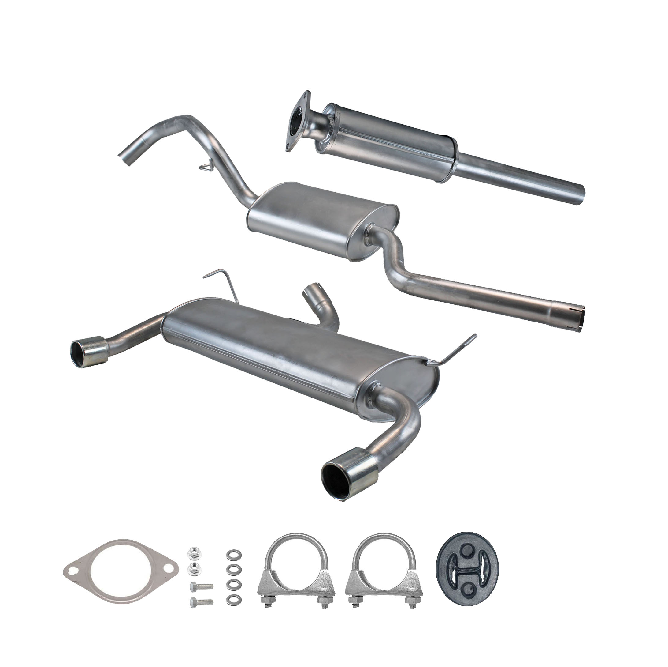 Zestaw tłumików do Ford Kuga II 1.5/1.6 EcoBoost 2013- - obrazek 3