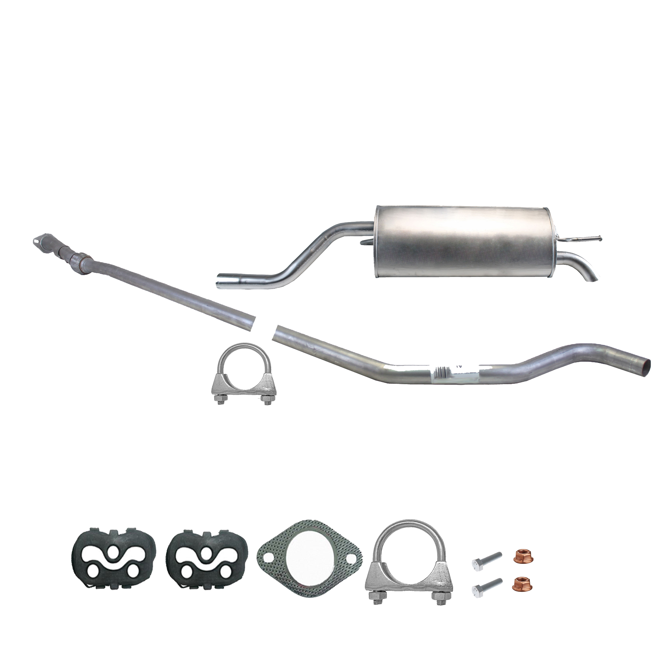 Zestaw tłumików do Fiat Punto Evo 1.4 199 55KW 57KW 2009-2012