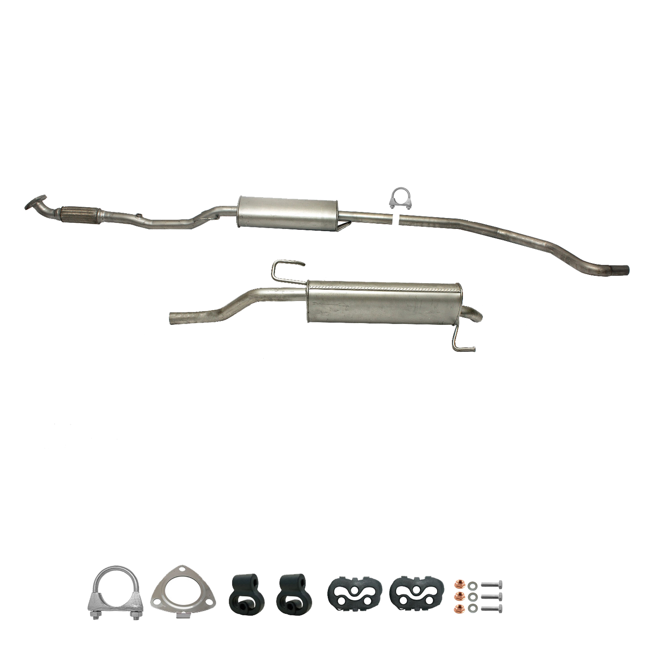 Zestaw tłumików do Opel Corsa D & Van 1.0 2006- - obrazek 2