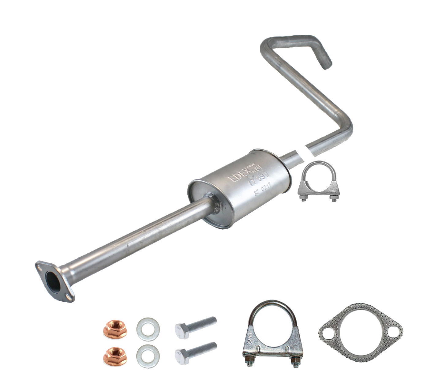 Tłumik środkowy do OPEL ASTRA J 1.4 101 KM KOMBI - obrazek 3