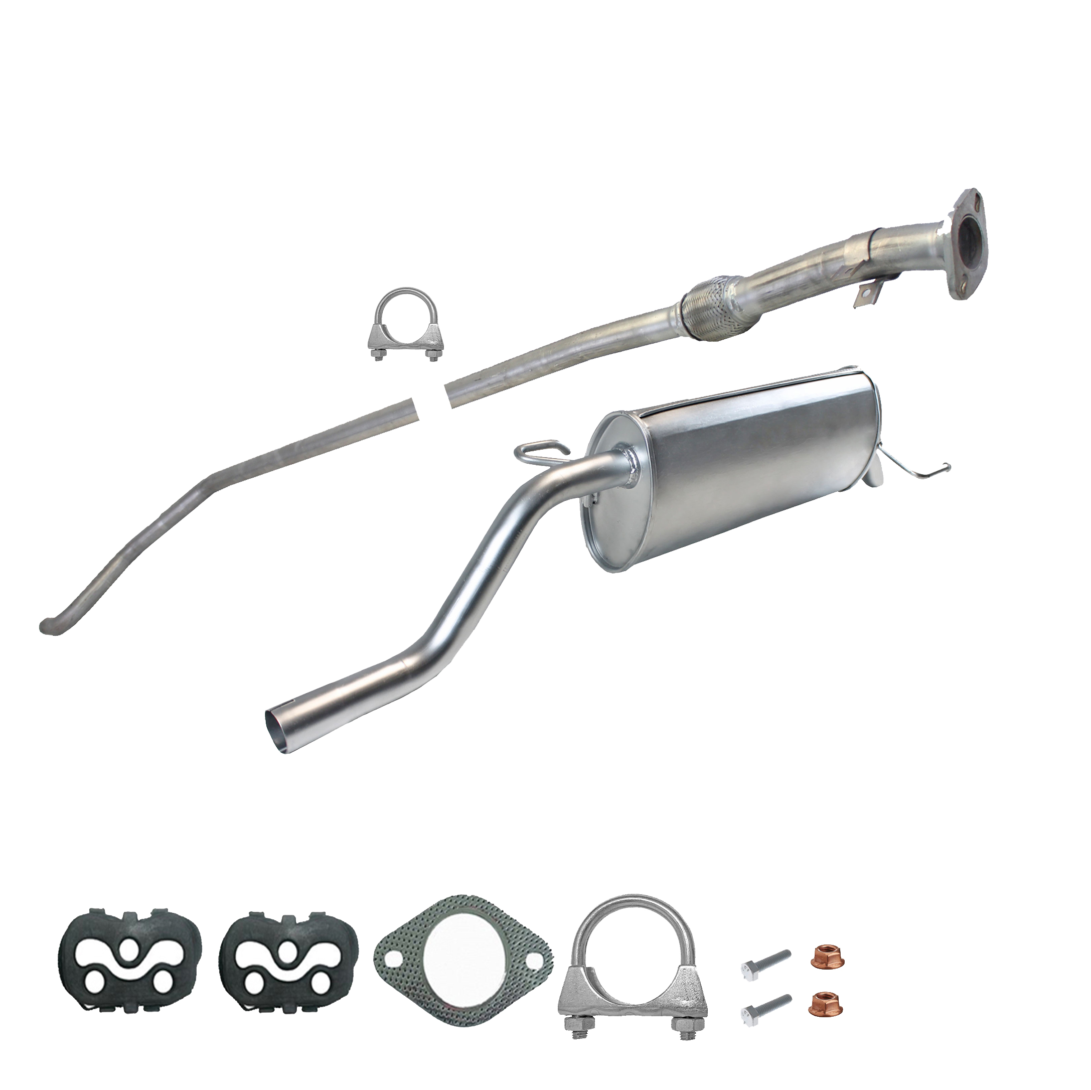 Zestaw tłumików do Fiat Punto Evo 1.4 199 55KW 57KW 2009-2012 - obrazek 2