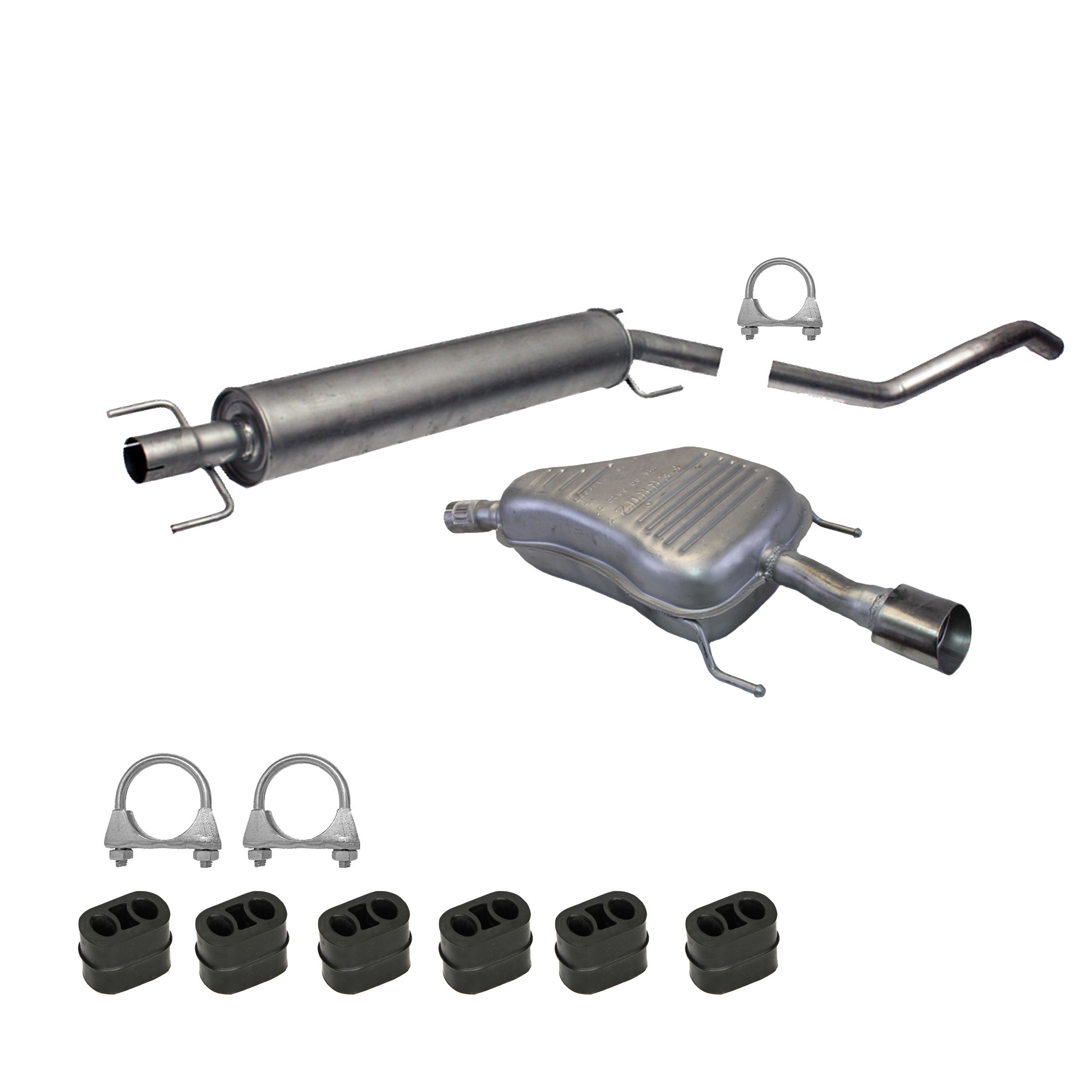 Zestaw tłumików Opel Astra H KOMBI 1.6 Turbo 180KM - obrazek 2