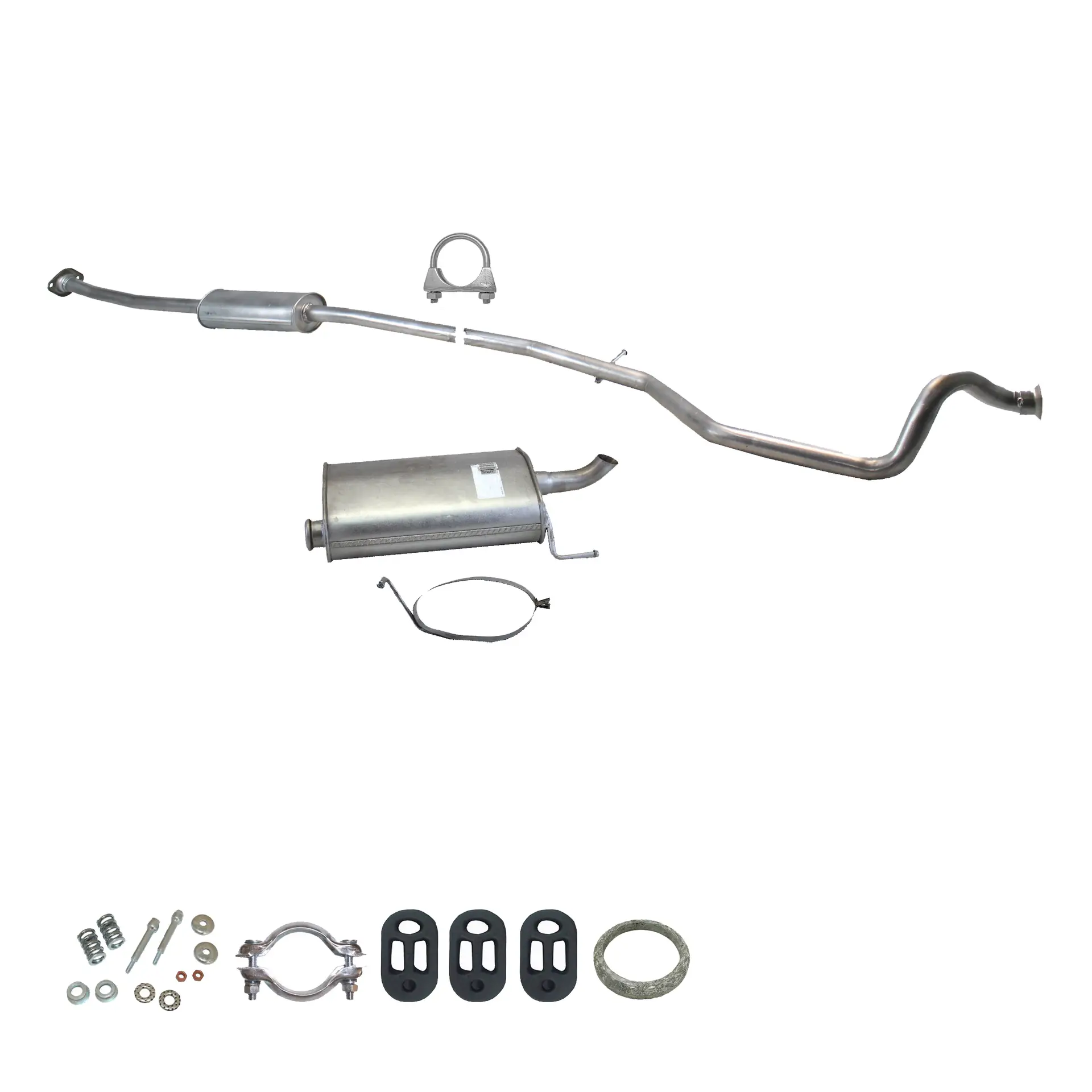 Zestaw tłumików do PEUGEOT 206 07/2002 - 02/2007 Kombi 1.6