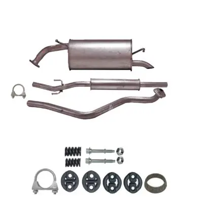 Zestaw tłumików do Toyota Yaris (P1) 1.0 1999-