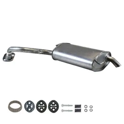 Tłumik końcowy do TOYOTA COROLLA VERSO 1.6/1.8 od2009