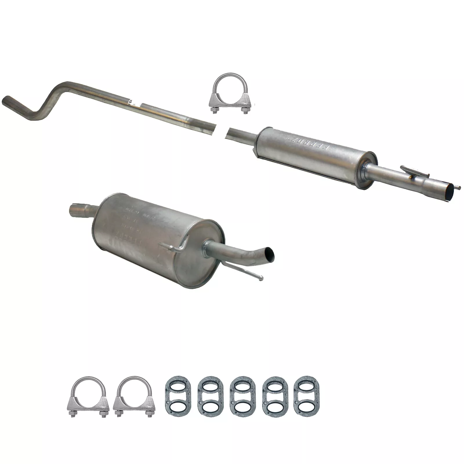 Tłumik środkowy + końcowy Opel Astra G CC 1.2 1998