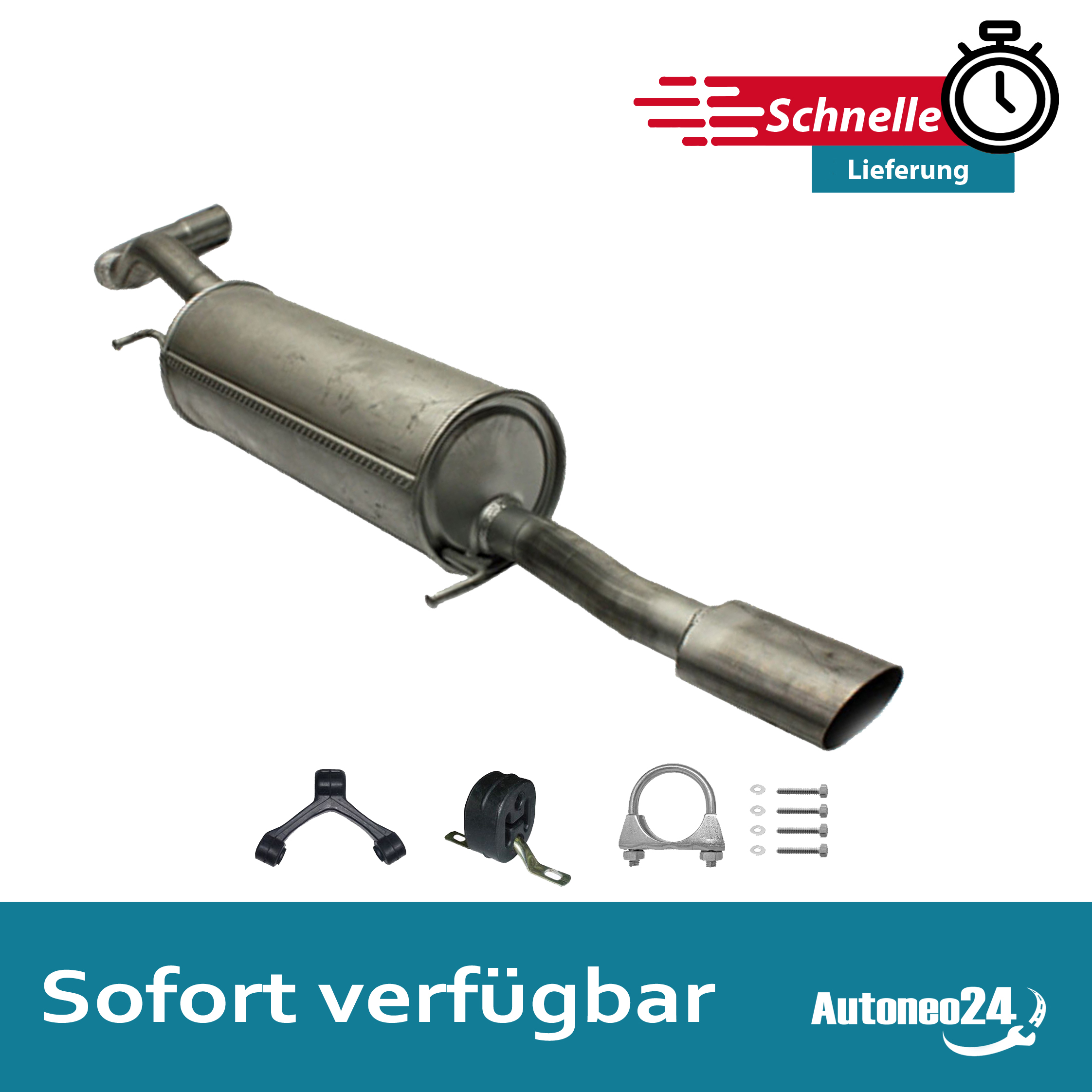 Tłumik końcowy do Audi A4, A4 Avant 1.6 - obrazek 5