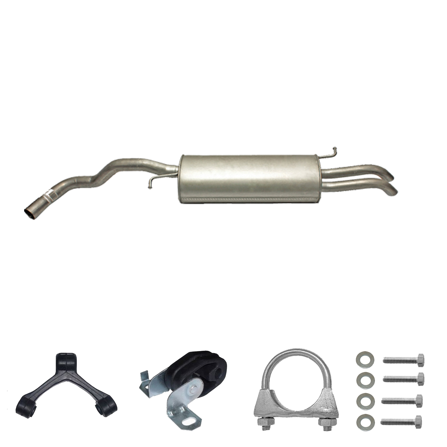 Tłumik końcowy do Seat Toledo II, Skoda Octavia I 1.9TDi 1998- - obrazek 3