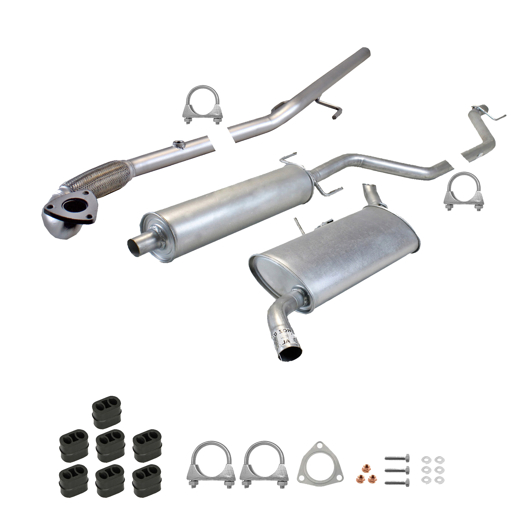 Zestaw tłumików do Opel Vectra C Kombi 1.8 Z18XE - obrazek 3