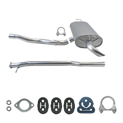 Zestaw tłumików do Nissan Qashqai 2.0 dCi 2007-