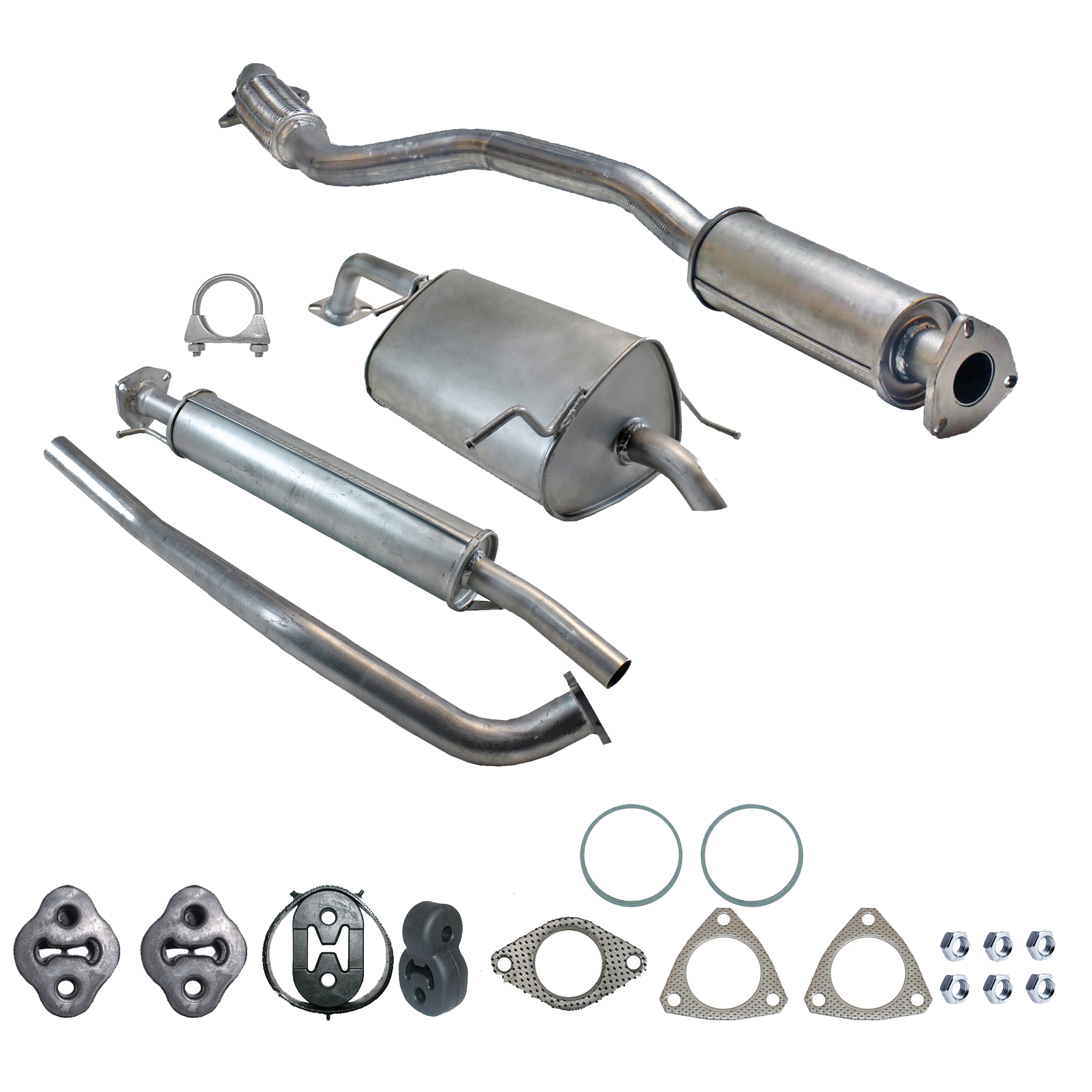 Zestaw tłumików do Chevrolet Lacetti Sedan 1.4 1.6 1.8 - obrazek 2