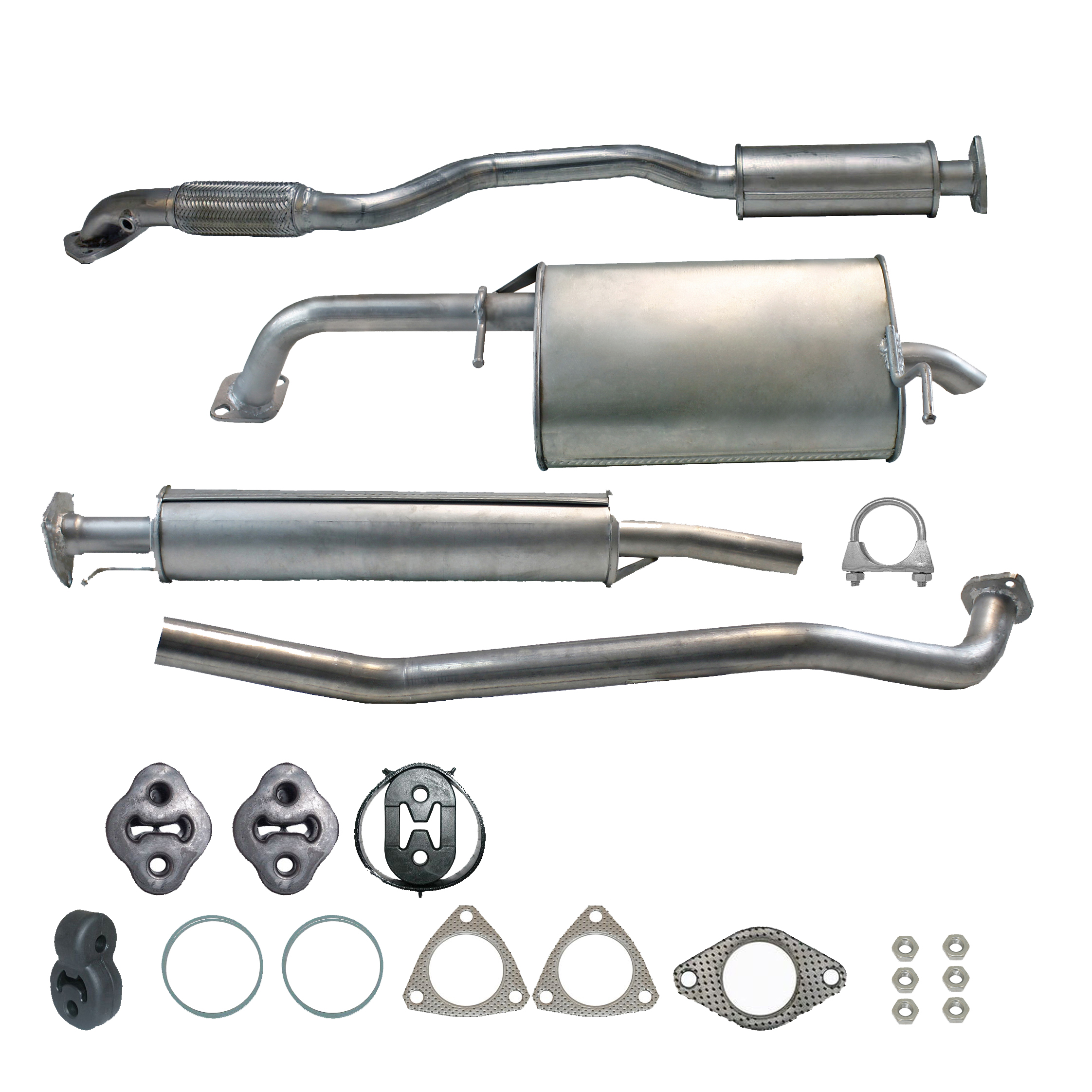 Zestaw tłumików do Chevrolet Lacetti Sedan 1.4 1.6 1.8