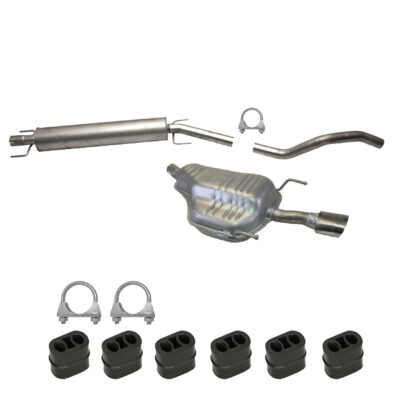 Zestaw tłumików Opel Astra H KOMBI 1.6 Turbo 180KM