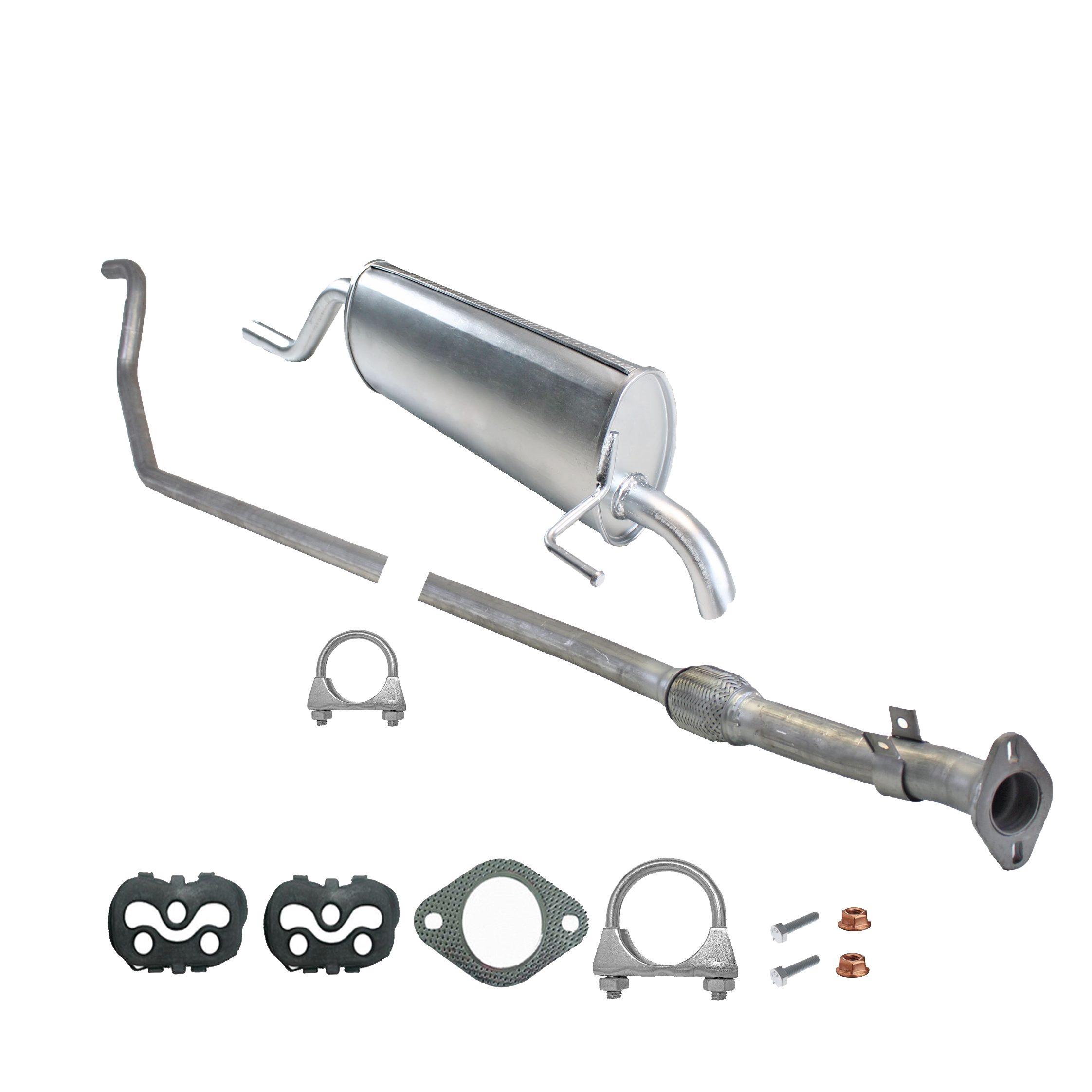 Zestaw tłumików do Fiat Punto Evo 1.4 199 55KW 57KW 2009-2012 - obrazek 3