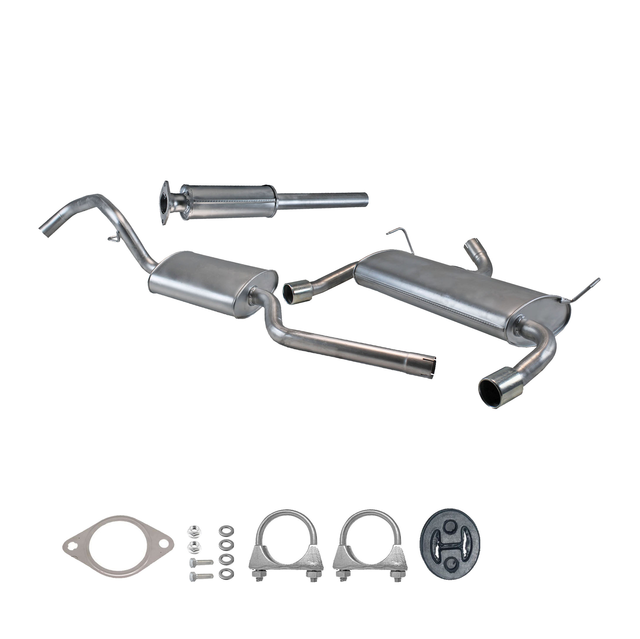 Zestaw tłumików do Ford Kuga II 1.5/1.6 EcoBoost 2013-