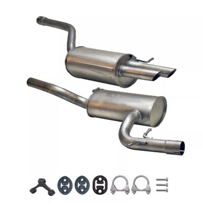 Zestaw tłumików do VW Golf 5, Jetta 3 1.4TSi 2004-