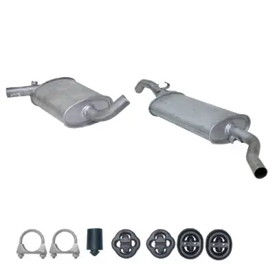 Zestaw tłumików do VW Golf II Hatchback (19E, 1G1) 1985-