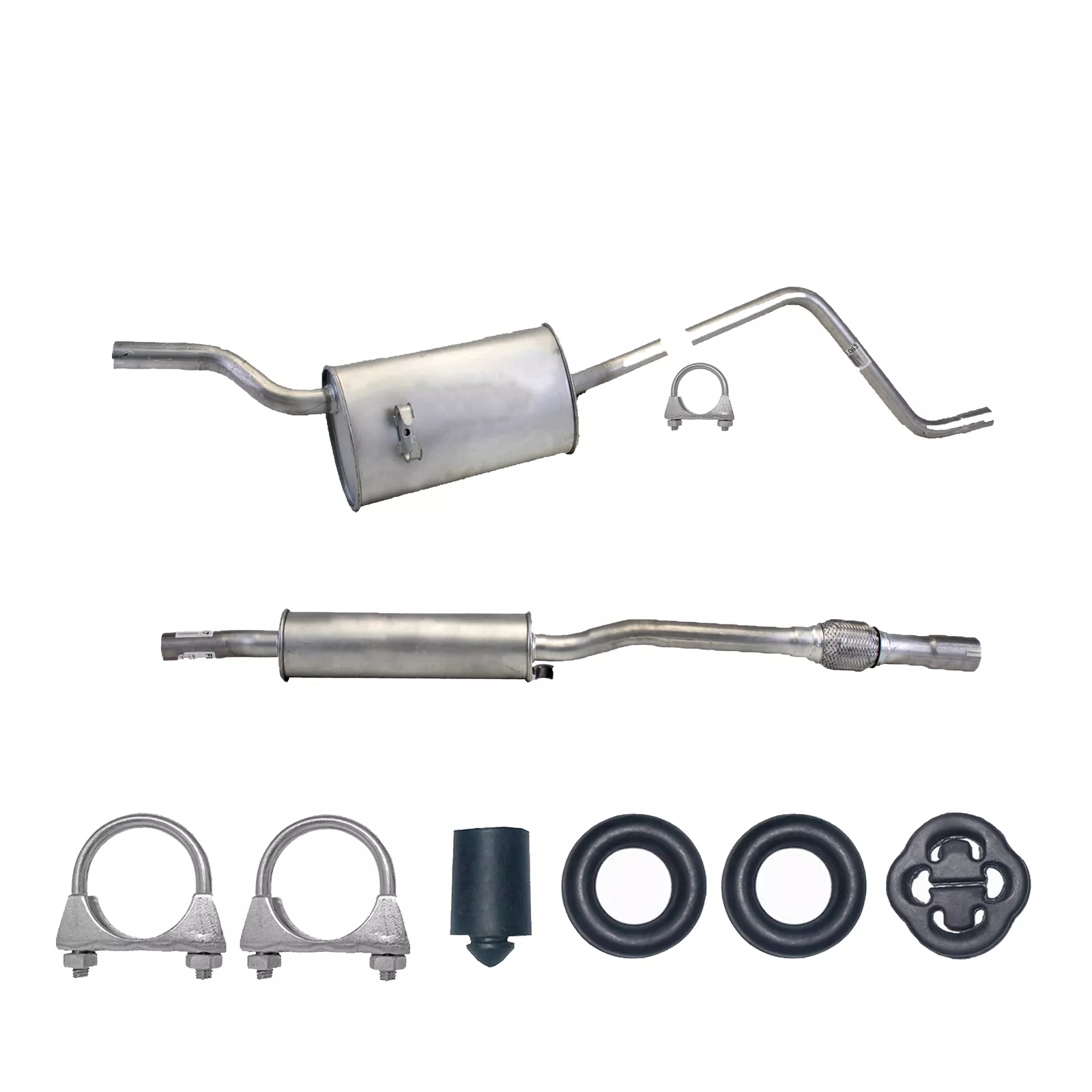 Zestaw tłumików do VW Polo 1.0 33KW 1986-1994 - obrazek 3