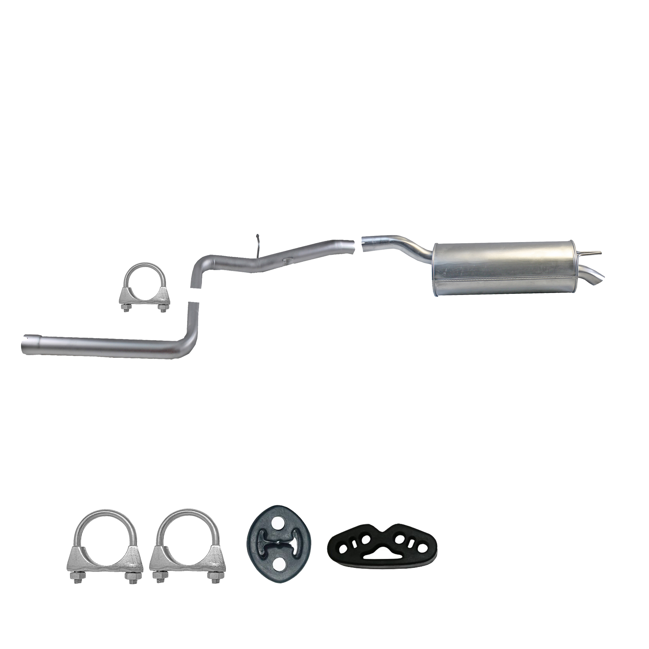 Zestaw tłumików do Fiat Doblo 00-05 1.3JTD/1.9JTD